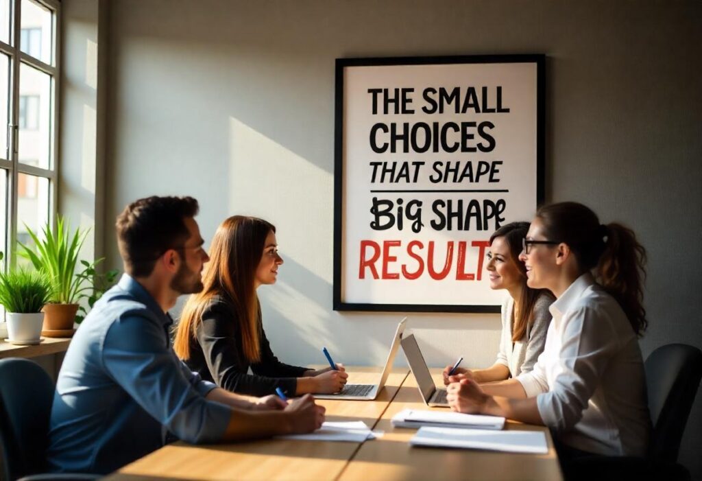 The Small Choices That Shape Big Results